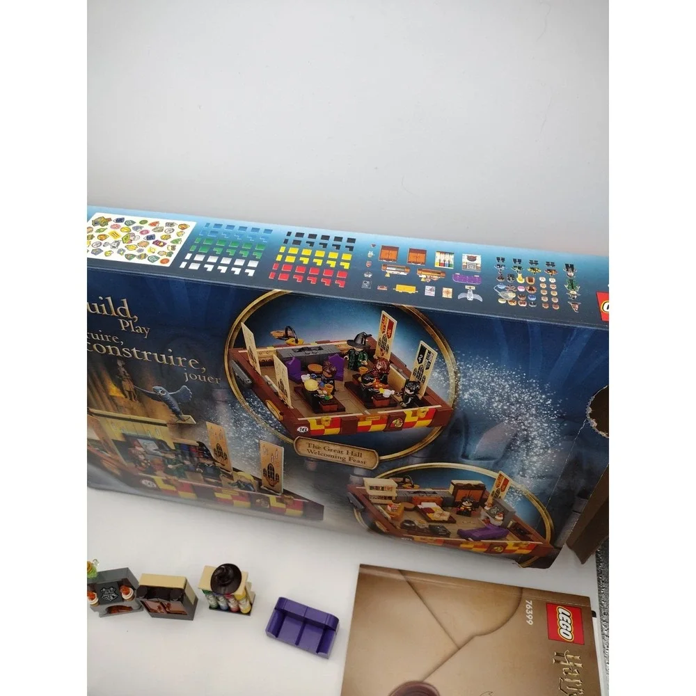 LEGO Harry Potter Hogwarts Magical Trunk 76399 603 pcs Retired Open Box Complete